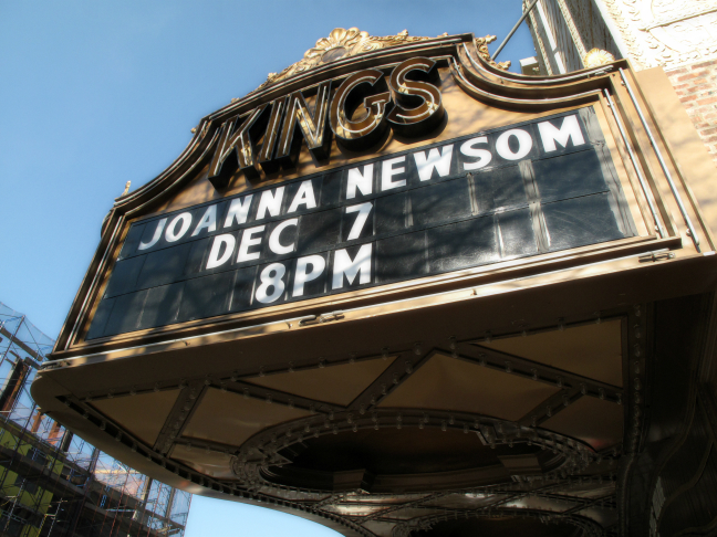 Joanna Newsom at the Kings Theater