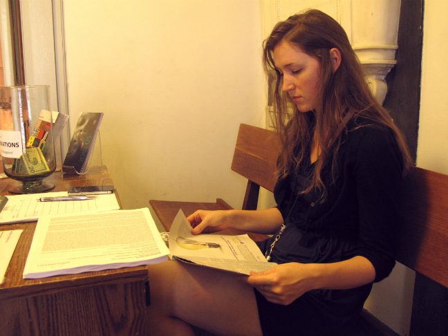Choreographer Kirsten Schnittker